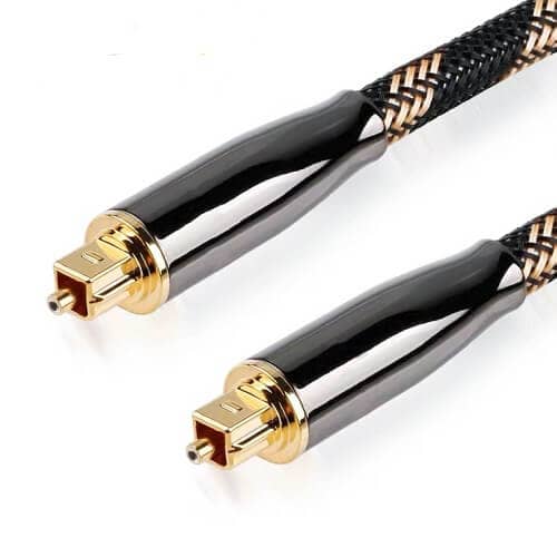 3m /10ft Digital Fiber Optical Audio Cable Toslink Nylon Braided Flexible Cord for Home Theater, Sound bar, TV, PS4, Xbox, Samsung, Vizio, Bose, LG 3m /10ft Digital Fiber Optical Audio Cable Toslink Nylon Braided Flexible Cord for Home Theater, Sound bar, TV, PS4, Xbox, Samsung, Vizio, Bose, LG